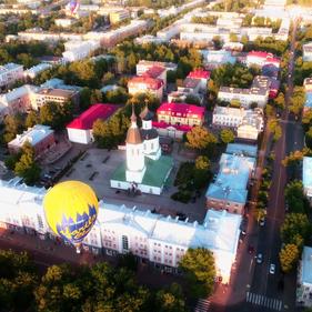 Полёты на воздушных шарах над Великими Луками