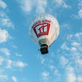 Рекордный полет на воздушном шаре Мортон