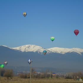Римская баня 2015 - фиеста воздушных шаров в Банско